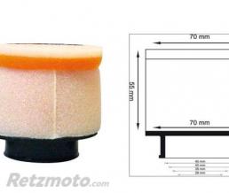 Filtre � air TWIN AIR cylindrique �126mm manchon �63mm