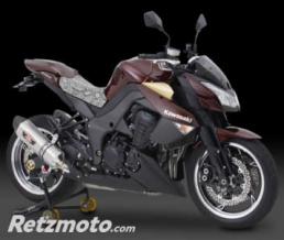 YOSHIMURA SILENCIEUX DROIT R77-J INOX / CASQUETTE CARBONE YOSHIMURA POUR KAWASAKI