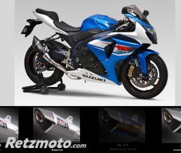 Silencieux Yoshimura inox Suzuki GSRX-R1000