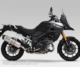 Silencieux Yoshimura Hepta Force inox/carbone Suzuki DL1000V-Strom