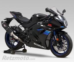 Silencieux YOSHIMURA Hepta Force Inox Metal Magic/casquette carbone Suzuki GSX-R1000