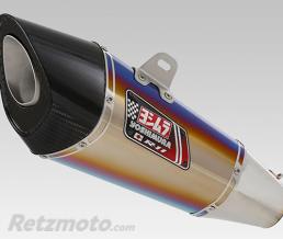 Silencieux YOSHIMURA R-11 inox titane bleu/casquette carbone Suzuki GSX-S1000/F