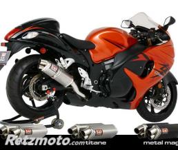 SILENCIEUX DROIT DE RECHANGE YOSHIMURA TRI-OVAL POUR 753104 SUZUKI GSX-R 1300
