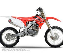 LIGNE COMPLETE YOSHIMURA USA RS4 INOX/SILENCIEUX ALU HONDA CRF250R