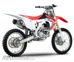 LIGNE COMPLETE YOSHIMURA USA RS-9 INOX/2 SILENCIEUX ALU HONDA CRF450R