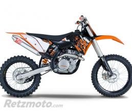 Ligne compl�te Yoshimura USA RS3 inox/silencieux alu KTM SX-F450