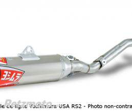 Ligne compl�te Yoshimura USA RS2 inox/silencieux alu Suzuki DR-Z400