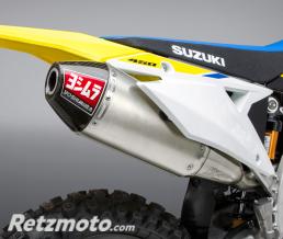 Ligne compl�te YOSHIMURA RS4-FS titane silencieux titane/casquette carbone Suzuki RM-Z450
