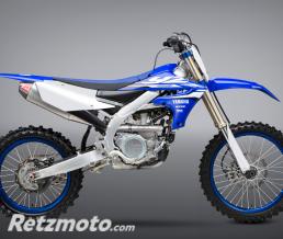 Ligne compl�te YOSHIMURA RS-4 Signature Series inox silencieux aluminium/casquette carbone Yamaha YZ450F