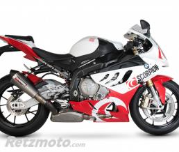 Silencieux SCORPION Serket Taper carbone Noir BMW S1000RR