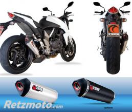 SCORPION SILENCIEUX SCORPION SERKET FINITION INOX BROSSE POUR HONDA