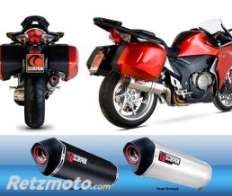 SCORPION SILENCIEUX SCORPION SERKET EN INOX BROSSE POUR HONDA