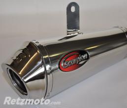 SILENCIEUX SCORPION POWER CONE OVAL INOX POUR KAWASAKI