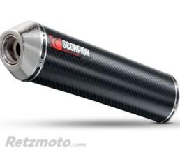 SCORPION Silencieux Scorpion Factory rond carbone position standard Yamaha FZS 600 Fazer