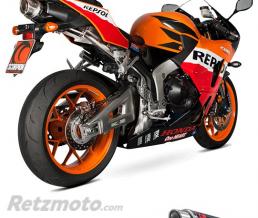 SCORPION Silencieux SCORPION Stealth carbone/casquette inox Honda CBR600RR