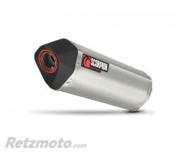 SCORPION Silencieux SCORPION Serket Parallel inox/casquette ABS noir Honda 1200 Crosstourer