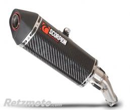 SCORPION Silencieux Scorpion Serket REd Power Droit carbone Honda CBR250R