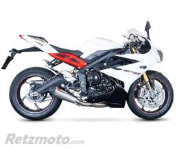 Silencieux Scorpion Serket inox conique Triumph Daytona 675