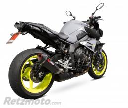 SCORPION Silencieux SCORPION Serket Taper carbone/casquette ABS noir Yamaha MT-10