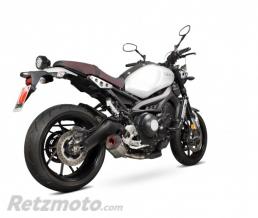 SCORPION Silencieux SCORPION Serket inox bross�/casquette ABS noir Yamaha XSR900