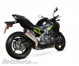 SCORPION Silencieux SCORPION Serket titane/casquette ABS noir Kawasaki Z900