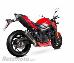 SCORPION Silencieux SCOPRION RP1-GP carbone/casquette titane Suzuki GSX-S 750