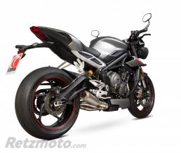 SCORPION Silencieux SCORPION RP1-GP titane/casquette titane Triumph Street Triple 765
