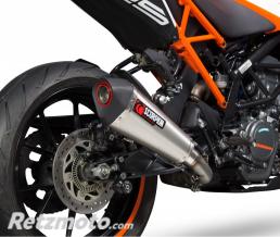SCORPION Silencieux SCORPION Serket Taper inox/casquette ABS noir KTM 125 Duke