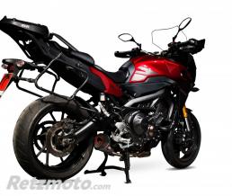 SCORPION Silencieux SCORPION Serket Taper titane/casquette ABS noir Yamaha Tracer 900