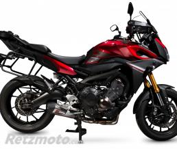 Silencieux SCORPION Serket Taper titane/casquette ABS noir Yamaha Tracer 900