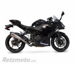 SCORPION Silencieux SCORPION Serket Taper inox/casquette ABS noir Kawasaki Ninja 250/400