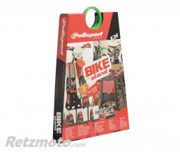 L�ve-moto fixe POLISPORT repliable bleu/noir