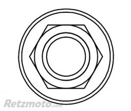 Ecrou � bride BOLT M6x1,00x10mm