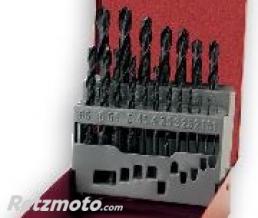 Bo�te de 19 forets PTS OUTILLAGE HSS 1 � 10mm