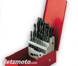 Bo�te de 25 forets PTS OUTILLAGE HSS 1 � 13mm