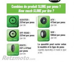 Kit SLIME pr�ventif chambre � air 473ml