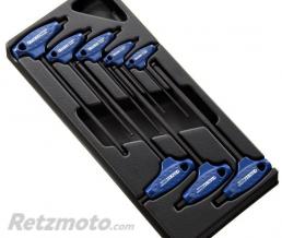 Module d'outils EXPERT 8 cl�s males 6 pans en T - plateau plastique