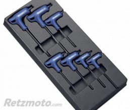 Module d'outils EXPERT 7 cl�s males Torx en T - plateau plastique