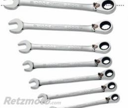 Jeu de 12 cl� mixtes � cliquet EXPERT