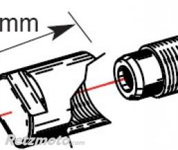 Embout de protection de vilebrequin BUZZETTI M14x1,25/L25mm pour arrache-volant