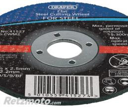 Lot de 10 disques � tron�onner DRAPER 1,2mm