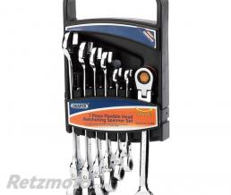 Jeu 7 cl�s mixtes DRAPER cliquet articul�