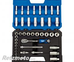 Coffret douilles & cliquet 3/8 DRAPER m�trique (42 pi�ces)