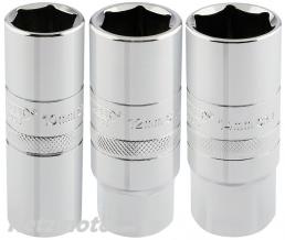 Set de 3 douilles � bougie 1/2