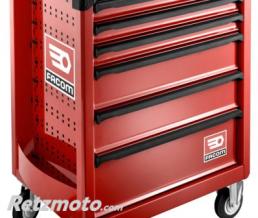 Servante FACOM Roll rouge 6 tiroirs - 3 modules par tiroir