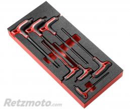 Module FACOM 7 cl�s m�les 6 pans poign�es en T