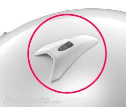 Ventilations sup�rieures avant ARAI TDF Duct-3 diamond white pour casques Quantum/Quantum-ST/Quantum-ST PRO/Tour-X 4/X-Tend/X-Tend Ram