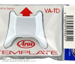 Ventilation sup�rieure centrale avant ARAI Front Top Duct Frost White pour casque MX-V