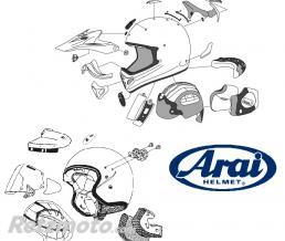 ARAI VENTIL CENTRALE ARAI FROST WHITE CASQUE INTEGRAL