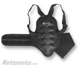 Protection dorsale avec ceinture UFO noir enfant 7-9 ans